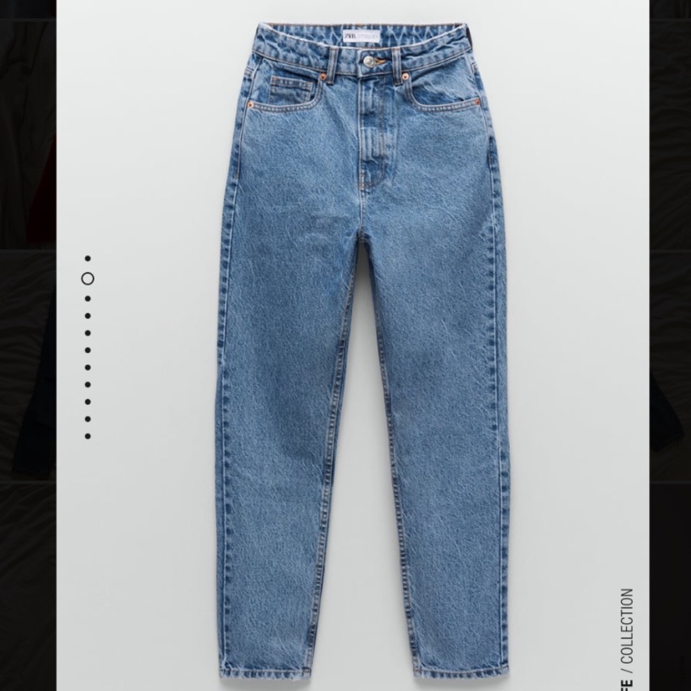 Zara mom jeans